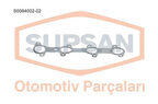 Supsan S0084002-02 Egsoz Manifold Contası Çelik Doblo 1.9D Doblo Marea 1.9 JTD 1.9 Multijet 60813744