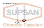 Supsan VT-363031-363032 Subap Takım Volkswagen Golf VI-Polo-Passat-Jetta-Scirocco 1.4 TSI Cmba-Cxsb-Cxsa-Chpa-Czda-Czca-Cnl 04E109601B