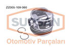 Supsan ZZ005-109-060 Motor Piston Segman 206 P307 P406 1.6 HDI 16V Focus 1.6 TDCI Duratorq 16V Eng (DV6) 109Bg 03-Ø 7 0628.R4