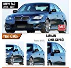 BMW E60 2003-2010 Batman Yarasa Ayna Kapağı Piano Black ABS Plastik