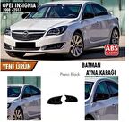 Opel İnsignia A 2008-2017 Batman Yarasa Ayna Kapağı Piano Black ABS Plastik