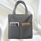 SEVBAGS KADIN SİYAH SPOR OKUL ASKILI OMUZ VE KOL ÇANTASI