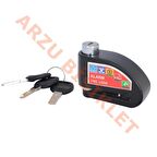 DİSK KİLİDİ ALARMLI SİYAH