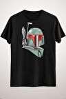 Erkek Siyah Boba Fett Geometric