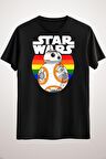 Erkek Siyah Star Wars Rainbow Circle Bb-8