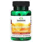 Swanson, Benfotiamine, Maximum Strength, 300 mg, 60 Vegetarian Caps