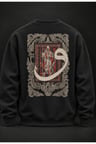 Heritage Carpet Siyah Baskılı Sweatshirt