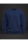 Lacivert Basic Sweatshirt