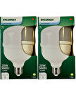 Sylvania 28W 6500K (Beyaz Işık) E27 Duylu Torch Ampul (2 Adet)