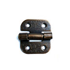 Stoplu Menteşe 10 Adet Oksit 30x33 mm Kutu ve Sandık Menteşesi Hobi Maket