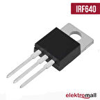 IRF640 Power Mosfet N Kanal TO-220 18A 200V - 5 Adet