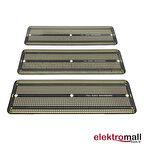 5.2X17.2 CM SİYAH BREADBOARD TİP ÇİFT TARAFLI DELİKLİ PERTİNAKS PLAKET