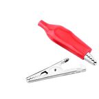 28 mm Silikon Kaplı Kırmızı Krokodil Kıskaç-1 ADET