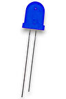 8mm Mavi Diffused Led - 50 Adet