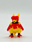 Pokemon Oyuncak, Magmar 5cm ( hediyeli ) Boyasız Renkli Baskı