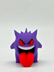 Pokemon Oyuncak, Gengar 5cm ( hediyeli ) Boyasız Renkli Baskı