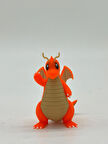 Pokemon Oyuncak, Dragonite 5cm ( hediyeli ) Boyasız Renkli Baskı