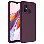 Xiaomi Redmi 12C Uyumlu Kılıf İç Yüzeyi Kadife Kapak