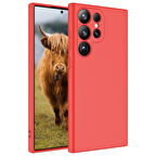 Samsung Galaxy S25 Ultra Uyumlu Kılıf İç Yüzeyi Kadife Ultra Esnek Lansman Kapak