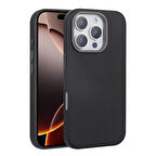 Apple iPhone 16 Pro Uyumlu Kılıf Magsafe Şarj Özellikli PU Deri Adora Kapak