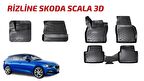 Skoda Scala 3D Havuzlu Paspas 2020-Sonrası