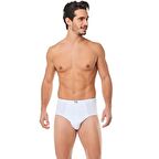 Seher Yıldızı 6 Adet Beyaz Renk Slip Külot