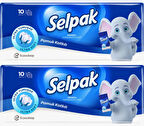 SELPAK 10 LU KÂĞIT MENDİL TOPLAM 60 adet