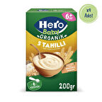 Hero Baby Organik 5 Tahıllı Sütsüz 200g x4