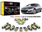 Opel Astra J LED İç Aydınlatma Ampul Seti FEMEX Parlak Beyaz