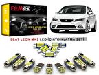 Seat Leon MK3 LED İç Aydınlatma Ampul Seti FEMEX Parlak Beyaz