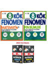 Fenomen 8. Sınıf LGS Matematik+Fen Bilimleri KÖK Soru Bankası 2 Kitap ve Pat-Pro Mat. Soru Bankası