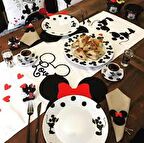 Minnie & Mickey Peçete Halkası & Peçete Yüzüğü 2'li