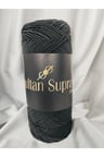 Supra Siyah El Örgü İpi 200gr.-200mt. (1 Adet) - Renk: 1020