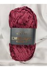 Dream Soft Kadife Bordo El Örgü İpi 100gr. 120mt.(1 Adet) - Renk: 936