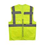 Fosforlu İş Yeleği Mühendis (Sarı)