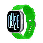 Redmi Watch 5 Active Redmi 5 Lite Uyumlu Kordon Kordon NovaGT Metal Tokalı Yumuşak Silikon Kordon