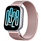 Redmi Watch 5 Active Redmi 5 Lite Uyumlu Kordon Manyetik Milanese Loop Metal Kordon 