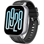 Redmi Watch 5 Active Redmi 5 Lite ile Uyumlu Metal Tokalı Dikiş Detaylı Şık Dokuma Silikon Kordon