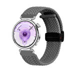 Sneezy Huawei Watch GT6 41mm İle Uyumlu FiberLink Manyetik Tokalı Kumaş Örgü Kordon