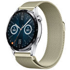 Huawei Watch GT3 46mm GT3 Pro 46mm Gt2 46mm Gt2 Pro 46mm Uyumlu Manyetik Milanese Loop Metal Kordon