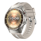 Huawei Watch GT6 Pro 46mm İle Uyumlu SportStripe Örgü Desen Metal Tokalı Silikon Akıllı Saat Kordonu