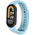 Sneezy Mİ Band 9 İle Uyumlu PureLux Soft Silikon Kordon