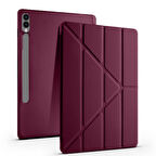 Samsung Galaxy Tab S10 Plus X820 12.4 İnç Katlanabilir Kalemlikli Standlı Akıllı Kılıf