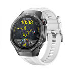 Huawei Watch Gt5 Pro 46mm İle Tam Uyumlu Kordon Metal Tokalı Yumuşak Silikon Kordon Kayış