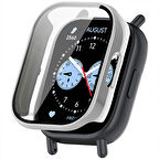 Redmi Watch 5 Lite Kasa Uyumlu Kılıf Sert PC Kasa ve Ekran Koruyucu Kılıf