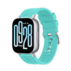 Redmi Watch 5 Active Redmi 5 Lite Uyumlu Kordon Kordon NovaGT Metal Tokalı Yumuşak Silikon Kordon