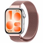 Huawei Watch Fit 5 Uyumlu Milanese Örgü Metal Mıknatıslı Ayarlanabilir Kordon