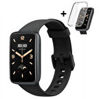 Mi Band 7 Pro İle Uyumlu Yumuşak Soft Silikon Tokalı Kordon Ve Tpu Şeffaf Kasa Koruyucu