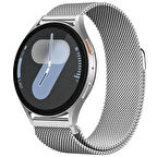 Samsung Galaxy Watch 4 5 6 7 Seri 40 42 43 44 46 47mm Uyumlu Manyetik Milanese Loop Metal Kordon 