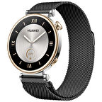 Huawei Watch GT4 41mm Uyumlu Manyetik Milanese Loop Metal Kordon 